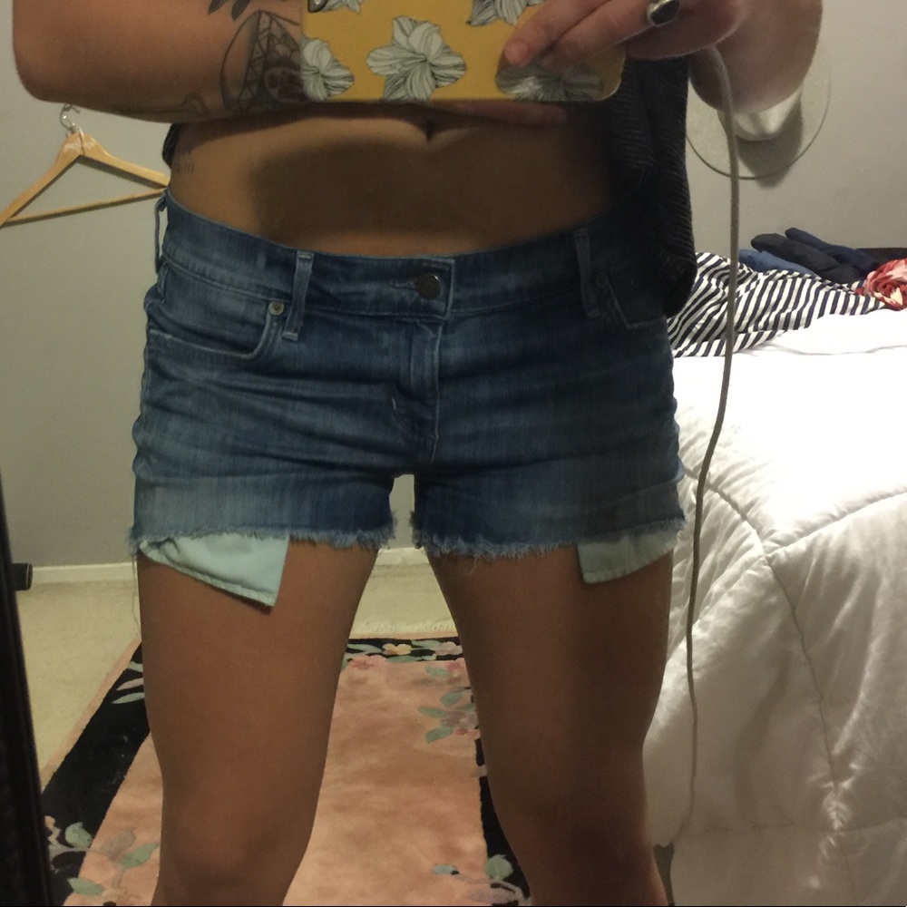 Citizens of humanity denim shorts